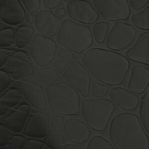 STONE sötétszürke ágytakaró mintával 220x240 cm