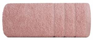 Reni csíkos törölköző Pasztell rózsaszín 30x50 cm