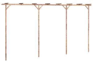 Bambusz pergola 385 x 40 x 205 cm