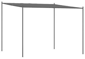 Kerti Pavilon - Acélvázas - 3x3 m - Antracitszürke