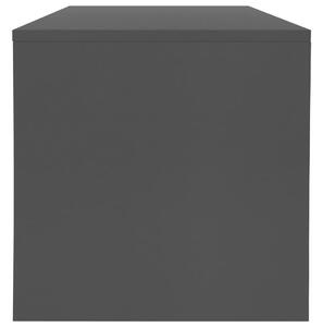 VidaXL fekete forgácslap dohányzóasztal 100 x 40 x 40 cm