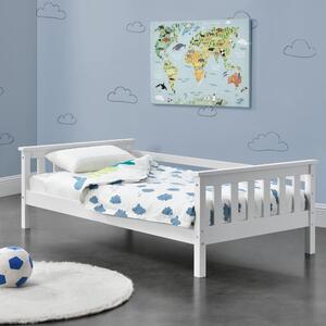 En.casa Gyerekágy Nuuk fenyőfa Fehér 70x140 cm
