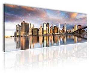 120x50cm - Sunrise Manhattan vászonkép