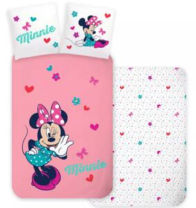 Minnie egér ovis ágynemű (masni)