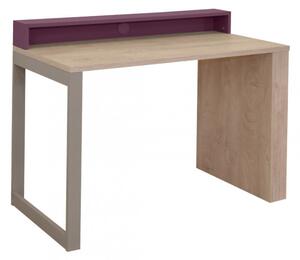 KINDER Asztal Premium Tölgy-Lila 120x60x74/88