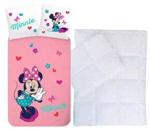 Minnie egér ovis ágynemű szett (masni)