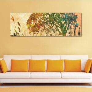 120x50cm - Festmény fa vászonkép