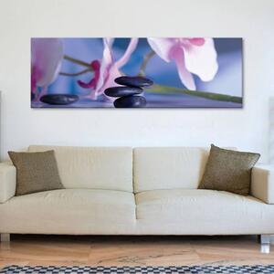 120x50cm - Zen orchideák vászonkép