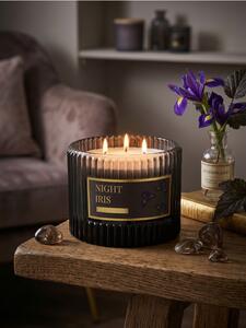 Sinsay - Illatos gyertya Night Iris - fekete