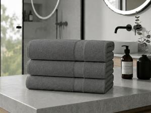 CLARYSSE ELEGANCE törölköző 60x110 cm szürke, 100% pamut