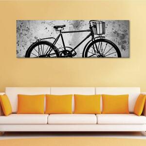 120x50cm - Vintage kerékpár vászonkép