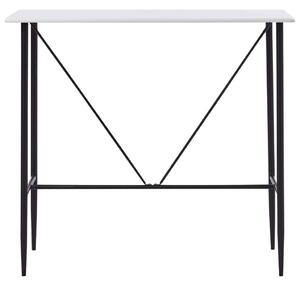 Modern Bárasztal - Fehér MDF - 120x60x110 cm