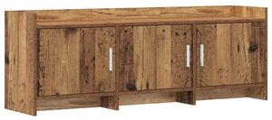 TV szekrény 130 x 33 x 47 cm Antik Fa Szerelt Fa