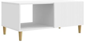 Dohányzóasztal Fehér 90 x 50 x 40 cm Szerelt Fa