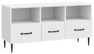 TV szekrény fiókkal Fehér 102 x 34,5 x 50 cm Szerelt Fa