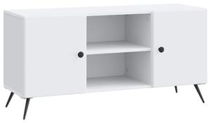 TV szekrény Fehér 102 x 34,5 x 50 cm Szerelt Fa
