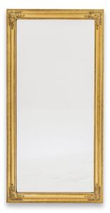 Antik jellegű faragott arany rámás fali tükör 132x72x2cm