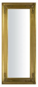 Antik jellegű faragott arany fali tükör 60x140x3cm