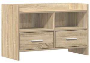 TV szekrény 71,5 x 33 x 47 cm Sonoma Tölgy Szerelt Fa