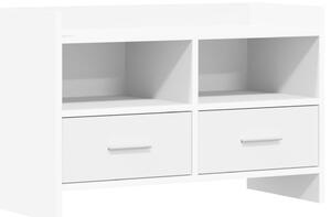 TV szekrény 71,5 x 33 x 47 cm Fehér Szerelt Fa