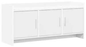 TV szekrény 102 x 33 x 47 cm Fehér Szerelt Fa