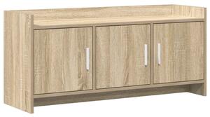 TV szekrény 102 x 33 x 47 cm Sonoma Tölgy Szerelt Fa