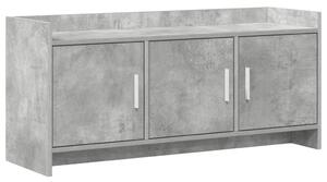 TV szekrény 102 x 33 x 47 cm Betonszürke Szerelt Fa