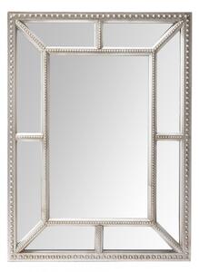 Különleges élcsiszolt fali tükör fazettás tükrös keretben 100x75x3,5cm