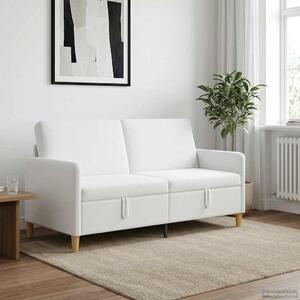 Tárolós Kanapé Fehér 172 x 78 x 87 cm Poliészter
