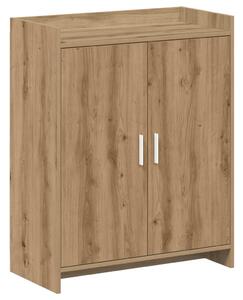 Cipőszekrény Kézműves Tölgy 73,5 x 36 x 92 cm Szerelt Fa