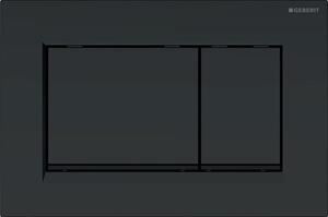 Geberit Sigma30 vezérlőgomb műanyag fekete matt 115.883.16.1