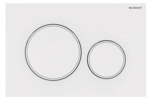 Geberit Sigma20 vezérlőgomb matt fehér 115.882.11.1