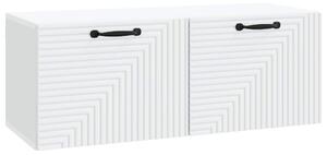 Fali TV szekrény Fehér 78,5 x 31 x 30 cm Szerelt Fa