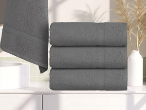 CLARYSSE ELEGANCE törölköző 60x110 cm szürke, 100% pamut