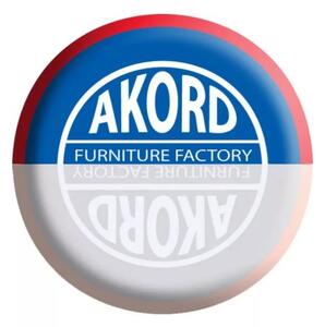 Komód - Akord Furniture K140-10 - wenge / fehér