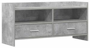 TV szekrény 100 x 33 x 47 cm Betonszürke Szerelt Fa