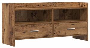 TV szekrény 100 x 33 x 47 cm Antik Fa Szerelt Fa