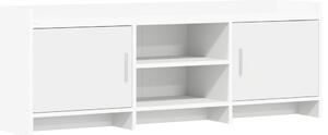 TV szekrény 130 x 33 x 47 cm Fehér Szerelt Fa