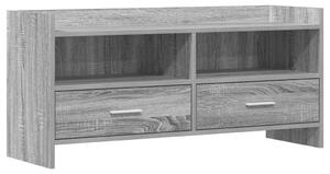 TV szekrény 100 x 33 x 47 cm Szürke Sonoma Szerelt Fa