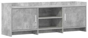TV szekrény 130 x 33 x 47 cm Betonszürke Szerelt Fa