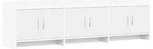 TV szekrény 168 x 33 x 47 cm Fehér Szerelt Fa