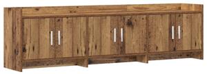TV szekrény 168 x 33 x 47 cm Antik Fa Szerelt Fa