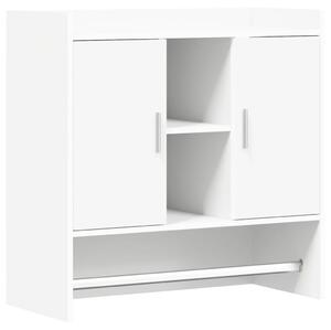 Falpolc Falra szerelhető Fehér 80 x 36 x 80 cm Szerelt Fa