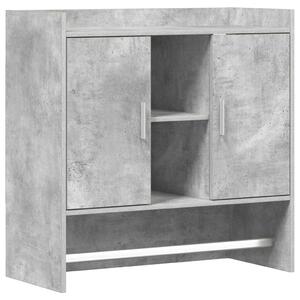 Falpolc Falra szerelhető Betonszürke 80 x 36 x 80 cm Szerelt Fa