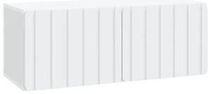 Fali TV szekrény Fehér 78,5 x 31 x 30 cm Szerelt Fa
