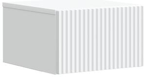 Fali éjjeli szekrény fiókkal Fehér 33 x 34,5 x 20 cm Szerelt Fa