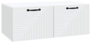 Fali TV szekrény Fehér 78,5 x 41 x 30 cm Szerelt Fa