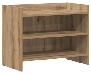 TV szekrény 60 x 33 x 47 cm Kézműves Tölgy Szerelt Fa