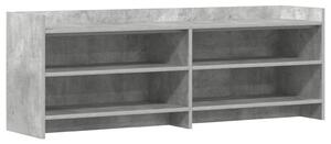 TV szekrény 135 x 33 x 47 cm Betonszürke Szerelt Fa