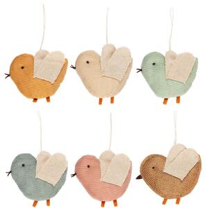 Függő textil madár BIRD - több színben
